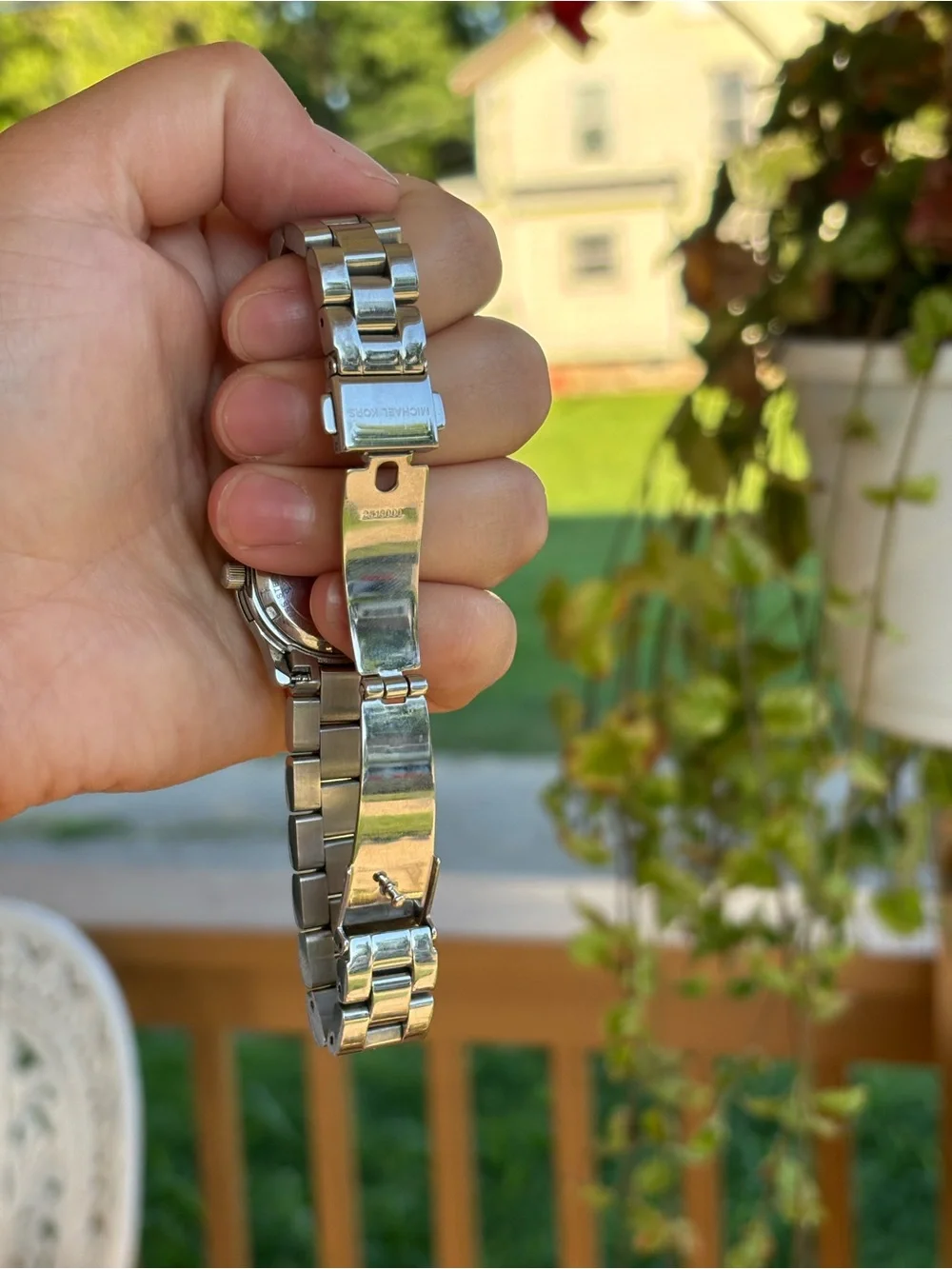 Michael Kors Silver tone elegant Bracelet Watch